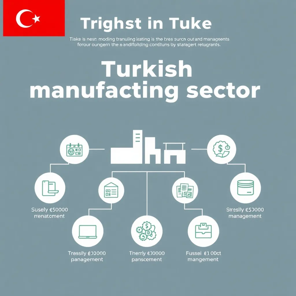 Türk imalat sektöründeki zorlukları gösteren görsel grafik